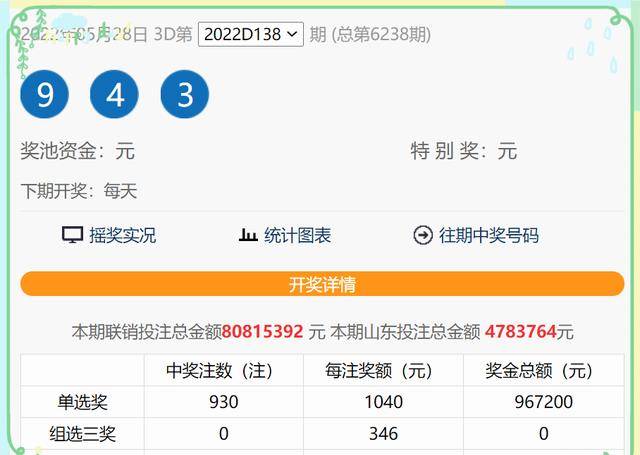 3D彩票单挑一注，揭秘10中9的制胜策略！