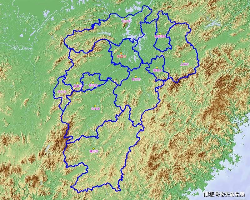 历史、地理与经济因素下的江西省会选择，为何非南昌莫属？