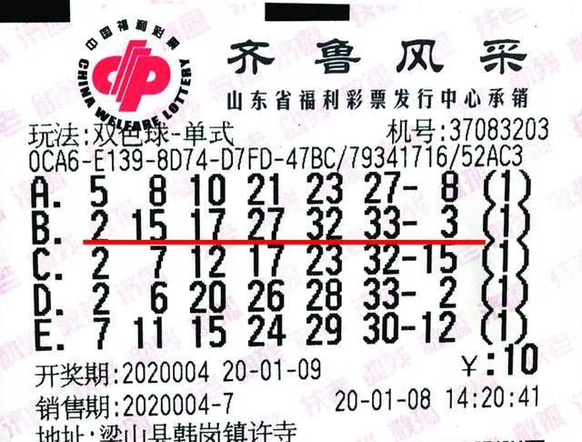 2017年双色球第3期开奖，梦想与幸运的璀璨碰撞